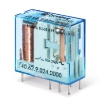 40.62 12V DC MINI ΡΕΛΕ ΒΑΣΗΣ & PCB 10Α 40.62.9.012.0000