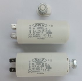 ΠΥΚΝΩΤΕΣ DELK ΜΟΤΕΡ ΜΟΝΙΜΟΥ ΛΕΙΤΟΥΡΓΙΑΣ FASTON 450V 
