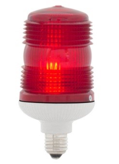 MINIFLASH E 12V-48V DC ΚΟΚΚΙΝΟΣ ΦΑΡΟΣ Ε27