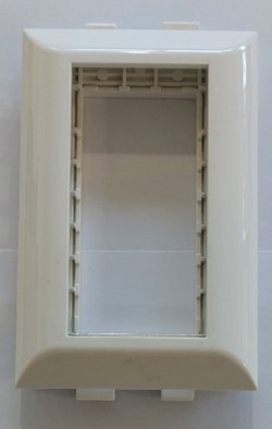 ΠΛΑΙΣΙΟ ΔΙΠΛΟ ΔΙΑΚΟΠΤΗ / ΠΡΙΖΑΣ ΓΙΑ ΚΑΝΑΛΙ ΔΟΜΗΜΕΝΗΣ ΚΑΛΩΔΙΩΣΗΣ