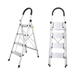 ΟΙΚΙΑΚΗ ΣΚΑΛΑ ΑΛΟΥΜΙΝΙΟΥ ( 4 ΣΚΑΛΙΑ )