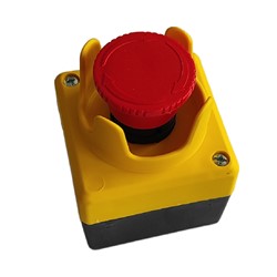 EKO401 ΚΙΤΡΙΝΗ ΜΠΟΥΤΟΝΙΕΡΑ ΜΕ ΜΠΟΥΤΟΝ EMERGENCY STOP