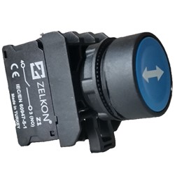 ZL-BA3361 ΠΛΑΣΤΙΚΟ ΜΠΟΥΤΟΝ ΜΠΛΕ ( ΠΑΝΩ - ΚΑΤΩ )