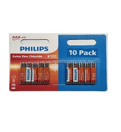 ΜΠΑΤΑΡΙΑ AAA LONGLIFE PHILIPS FAMILY PACK ( 10 TMX / BLISTER )