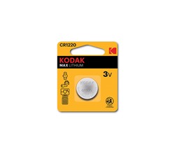 ΜΠΑΤΑΡΙΑ CR1220 KODAK ULTRA LITHIUM  ( 2 TMX / BLISTER )