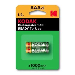 ΜΠΑΤΑΡΙΑ ΕΠΑΝ. AAA KODAK 1000mAh ( 2 ΤΜΧ / BLISTER )