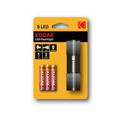 ΦΑΚΟΣ LED KODAK ΜΑΥΡΟΣ ( +3 ΜΠΑΤΑΡΙΕΣ )